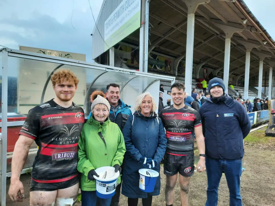 Fundraising at the Rugby