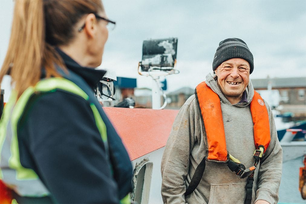 Smiling Fisherman